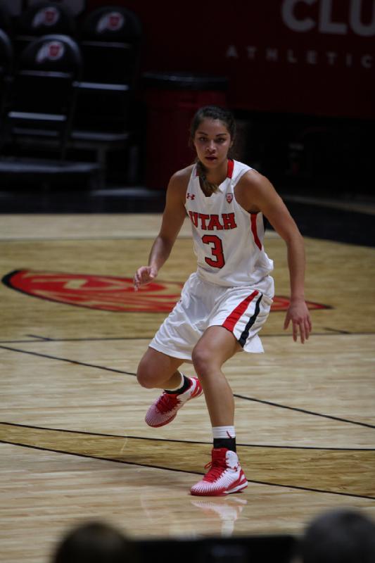 2014-11-05 20:05:45 ** Alaska Anchorage, Basketball, Damenbasketball, Malia Nawahine, Utah Utes ** 