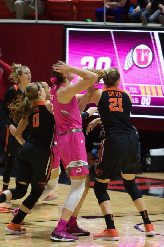 2018-01-26 18:35:59 ** Basketball, Damenbasketball, Emily Potter, Oregon State, Utah Utes ** 