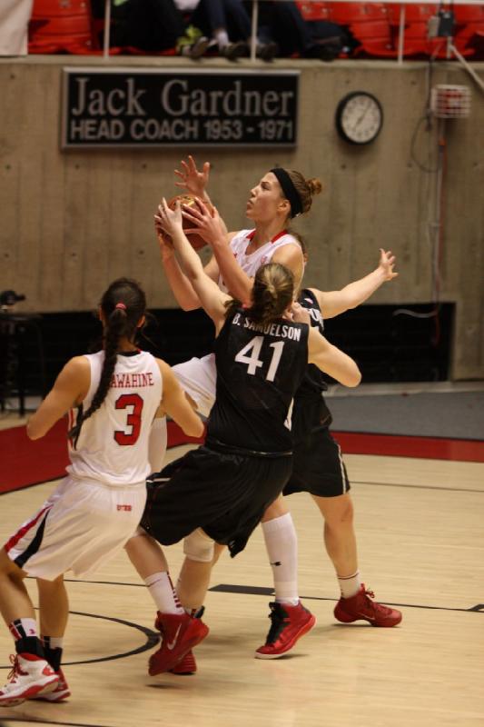 2014-01-10 19:05:17 ** Basketball, Malia Nawahine, Michelle Plouffe, Stanford, Utah Utes, Women's Basketball ** 