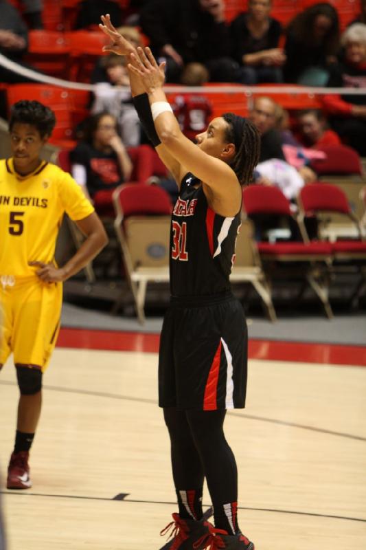 2014-01-24 20:29:01 ** Arizona State, Basketball, Ciera Dunbar, Damenbasketball, Utah Utes ** 