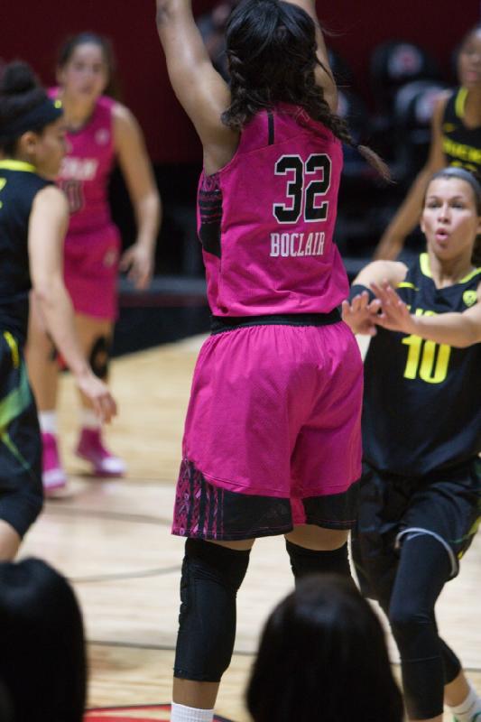 2015-02-20 20:16:56 ** Basketball, Damenbasketball, Nakia Arquette, Oregon, Tanaeya Boclair, Utah Utes ** 