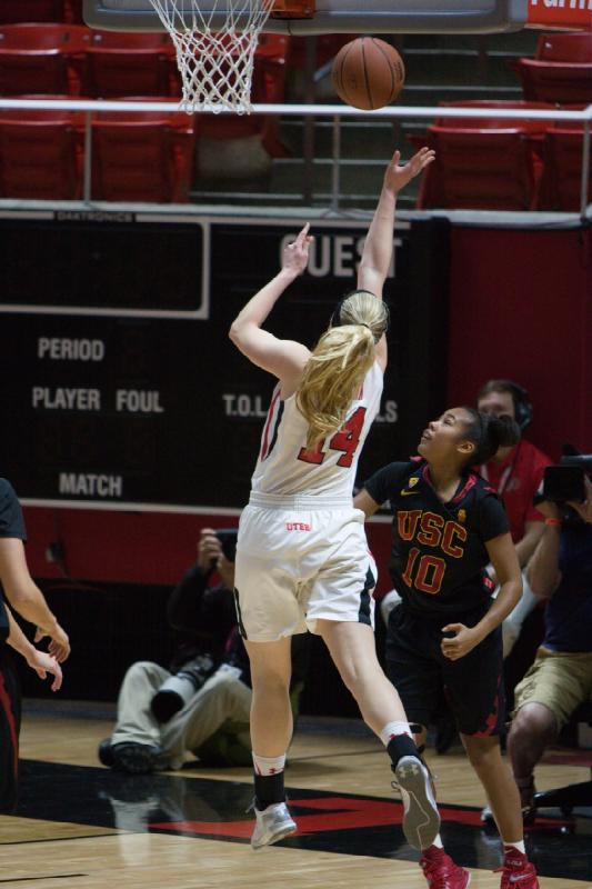 2015-01-11 12:06:30 ** Basketball, Damenbasketball, Paige Crozon, USC, Utah Utes ** 