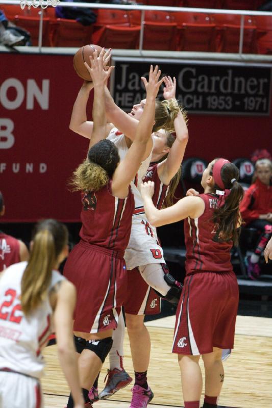 2015-02-15 13:23:50 ** Basketball, Damenbasketball, Danielle Rodriguez, Taryn Wicijowski, Utah Utes, Washington State ** 