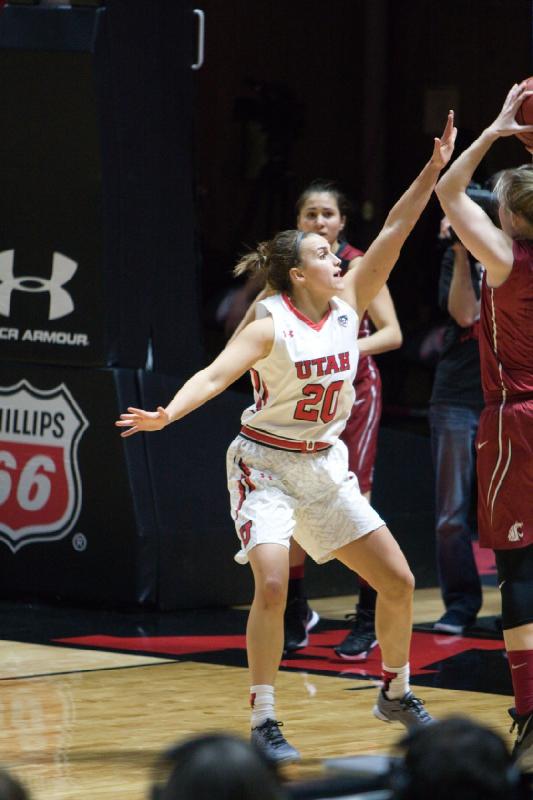 2016-01-02 18:33:42 ** Basketball, Katie Kuklok, Utah Utes, Washington State, Women's Basketball ** 