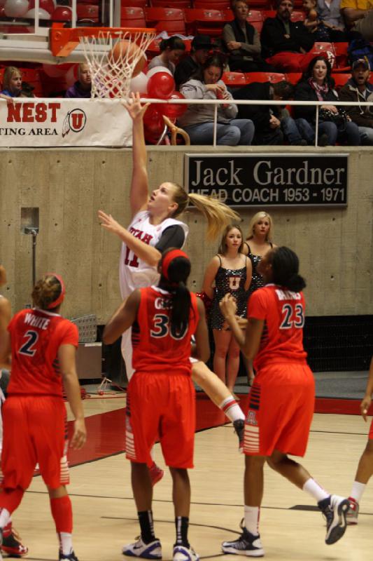 2013-01-18 20:03:38 ** Arizona, Basketball, Taryn Wicijowski, Utah Utes, Women's Basketball ** 