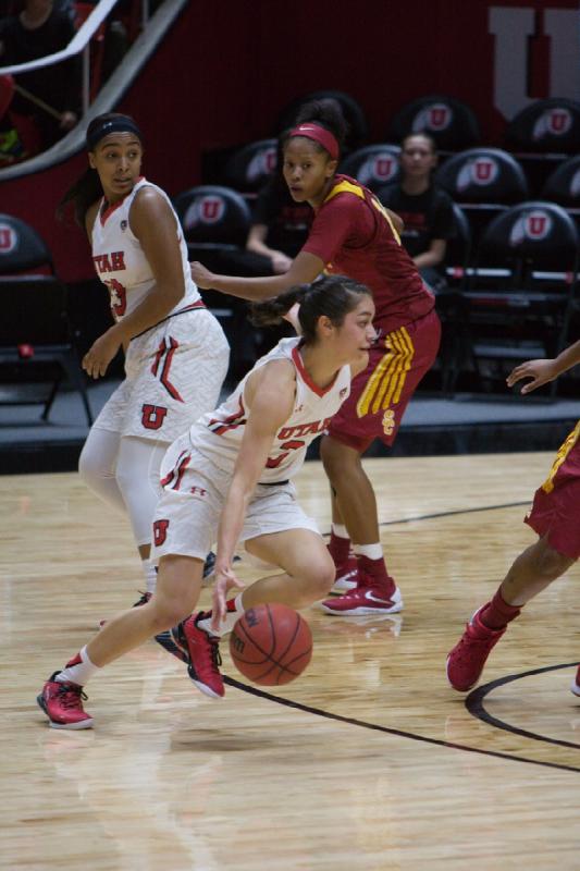 2016-01-29 19:36:18 ** Basketball, Damenbasketball, Devri Owens, Malia Nawahine, USC, Utah Utes ** 