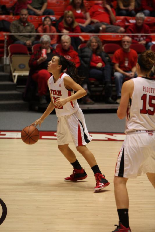 2012-12-29 16:03:13 ** Basketball, Damenbasketball, Danielle Rodriguez, Michelle Plouffe, North Dakota, Utah Utes ** 