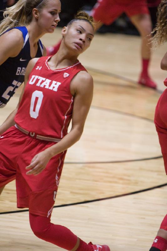 2016-12-10 19:02:11 ** Basketball, BYU, Daneesha Provo, Kiana Moore, Utah Utes, Women's Basketball ** 