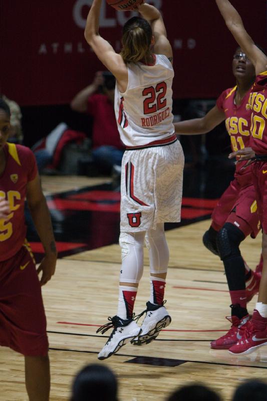 2016-01-29 20:42:06 ** Basketball, Damenbasketball, Danielle Rodriguez, USC, Utah Utes ** 