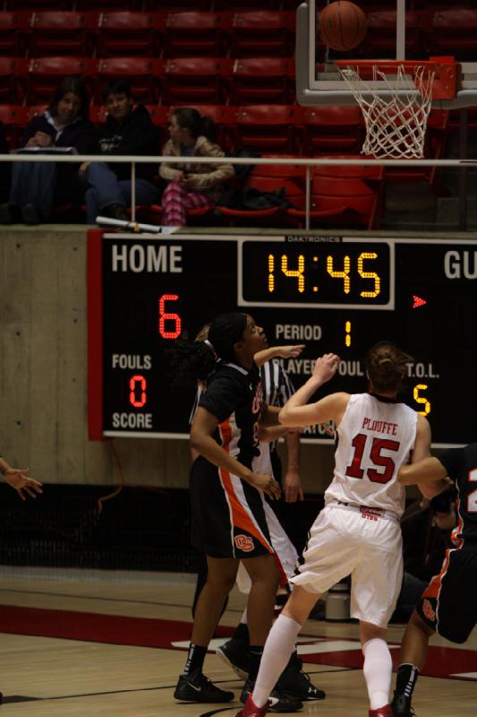 2012-03-01 19:09:35 ** Basketball, Michelle Plouffe, Oregon State, Taryn Wicijowski, Utah Utes, Women's Basketball ** 