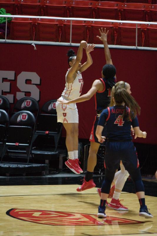 2019-01-06 12:03:05 ** Arizona, Basketball, Damenbasketball, Dru Gylten, Kiana Moore, Utah Utes ** 