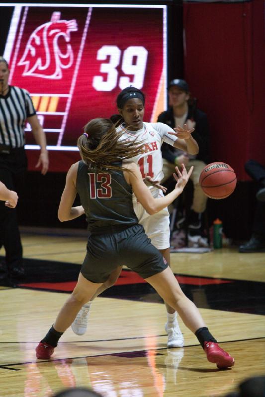 2019-02-24 13:03:05 ** Basketball, Erika Bean, Utah Utes, Washington State, Women's Basketball ** 