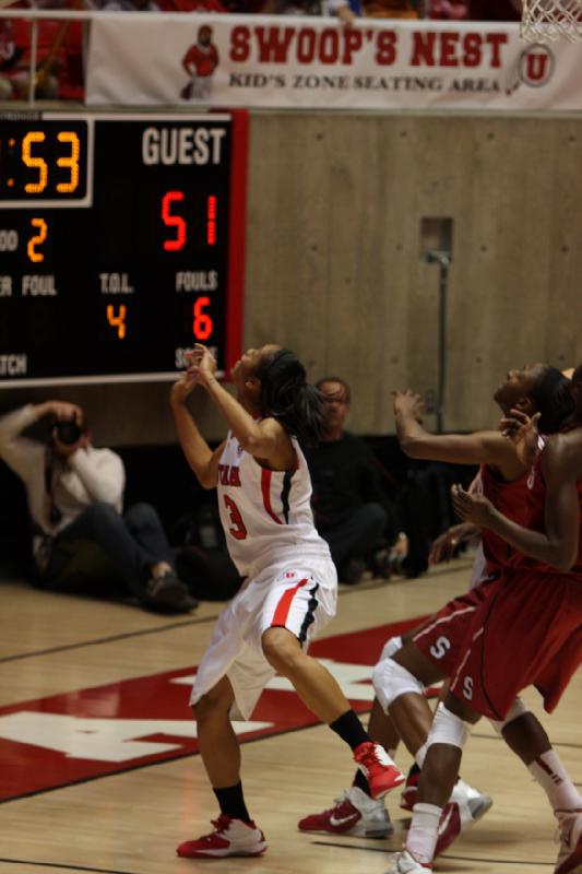 2012-01-12 20:17:34 ** Basketball, Damenbasketball, Iwalani Rodrigues, Stanford, Utah Utes ** 