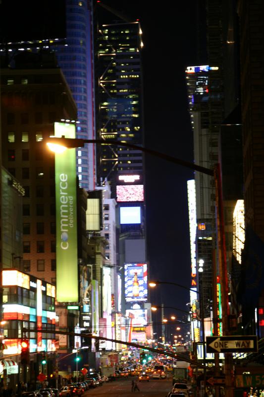 2006-05-07 20:51:14 ** New York ** Die Lichter von Times Square.