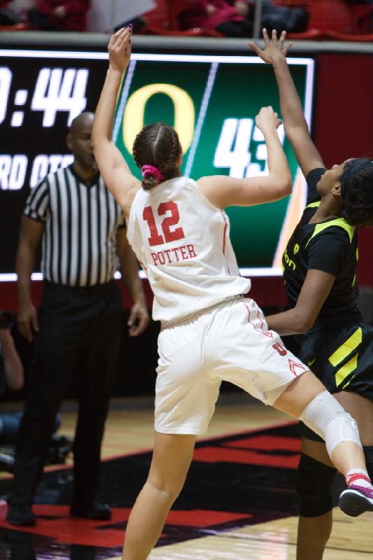 2018-01-28 13:07:13 ** Basketball, Damenbasketball, Emily Potter, Oregon, Utah Utes ** 