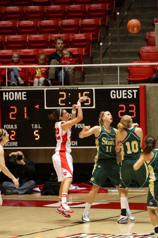 2010-03-06 15:35:47 ** Basketball, Colorado State Rams, Halie Sawyer, Utah Utes, Women's Basketball ** 