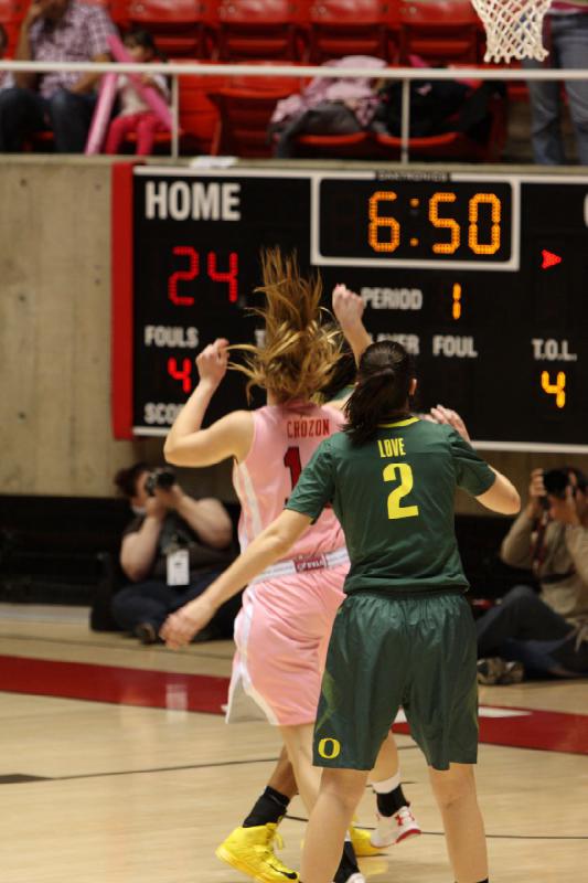 2013-02-08 19:22:55 ** Basketball, Oregon, Paige Crozon, Utah Utes, Women's Basketball ** 