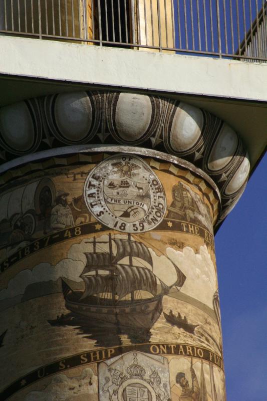 2006-01-28 14:24:40 ** Astoria, Oregon ** Details of the Astoria column.