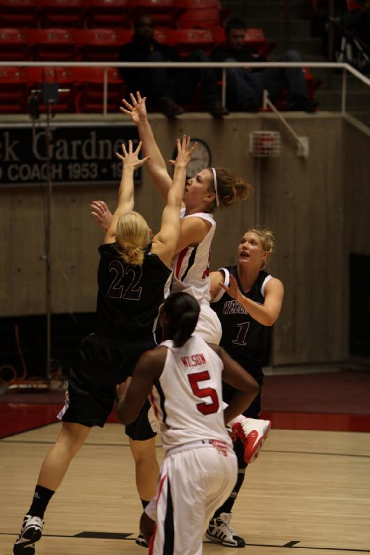 2011-12-01 20:14:35 ** Basketball, Cheyenne Wilson, Michelle Plouffe, Utah Utes, Weber State, Women's Basketball ** 