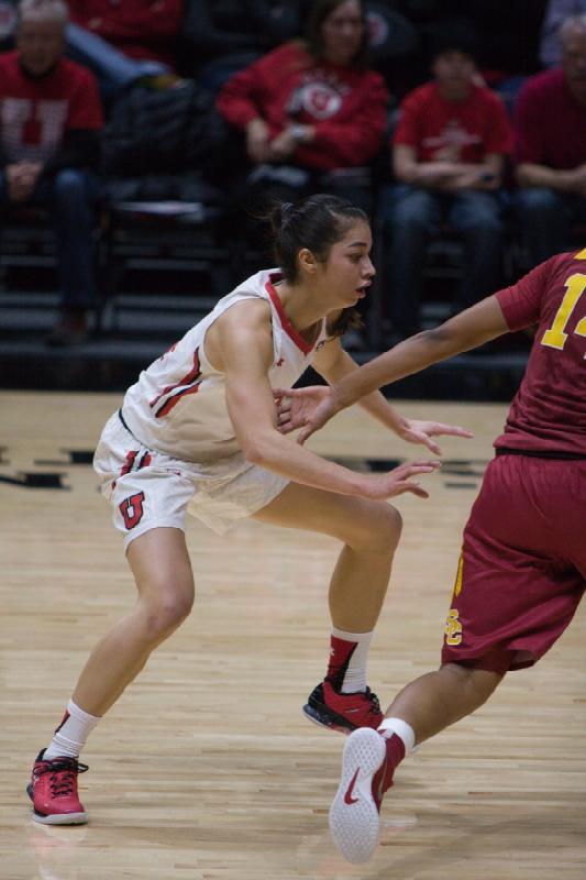 2016-01-29 19:37:03 ** Basketball, Damenbasketball, Malia Nawahine, USC, Utah Utes ** 