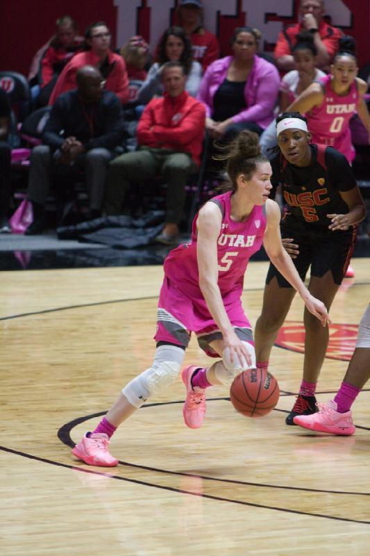 2019-02-08 19:31:53 ** Basketball, Kiana Moore, Megan Huff, USC, Utah Utes, Women's Basketball ** 