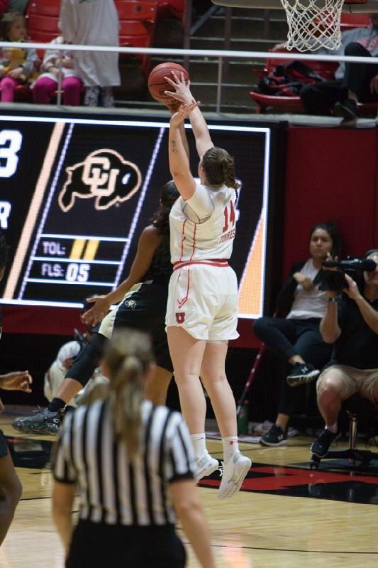 2019-01-18 20:40:00 ** Andrea Torres, Basketball, Colorado, Damenbasketball, Utah ** 