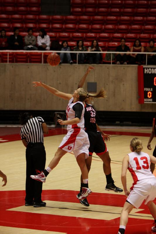 2010-02-21 13:58:13 ** Basketball, Damenbasketball, Rachel Messer, SDSU, Taryn Wicijowski, Utah Utes ** 