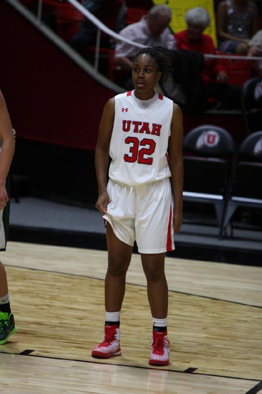 2014-11-05 19:14:49 ** Alaska Anchorage, Basketball, Damenbasketball, Tanaeya Boclair, Utah Utes ** 