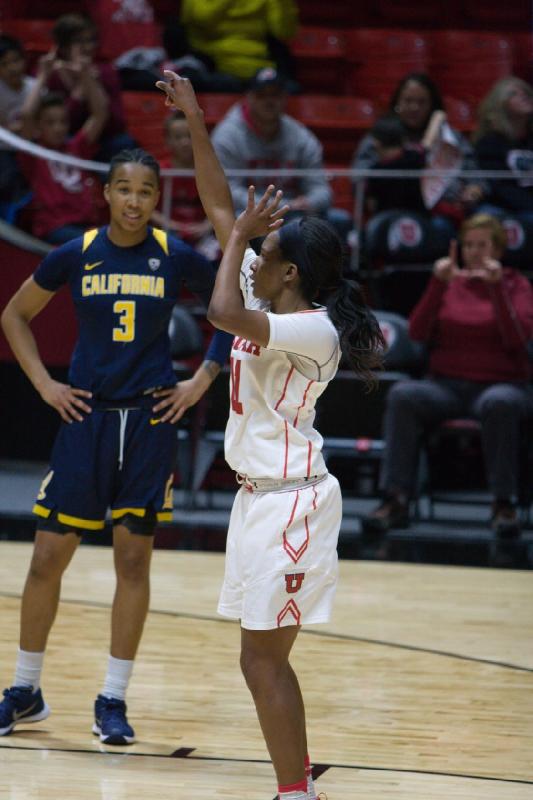 2017-01-15 13:45:23 ** Basketball, Cal, Erika Bean, Utah Utes, Women's Basketball ** 