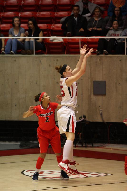 2013-01-18 19:28:21 ** Arizona, Basketball, Damenbasketball, Michelle Plouffe, Utah Utes ** 