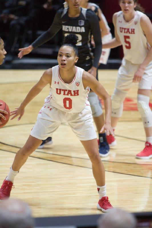 2017-11-10 18:58:45 ** Basketball, Kiana Moore, Megan Huff, Nevada, Utah Utes, Women's Basketball ** 