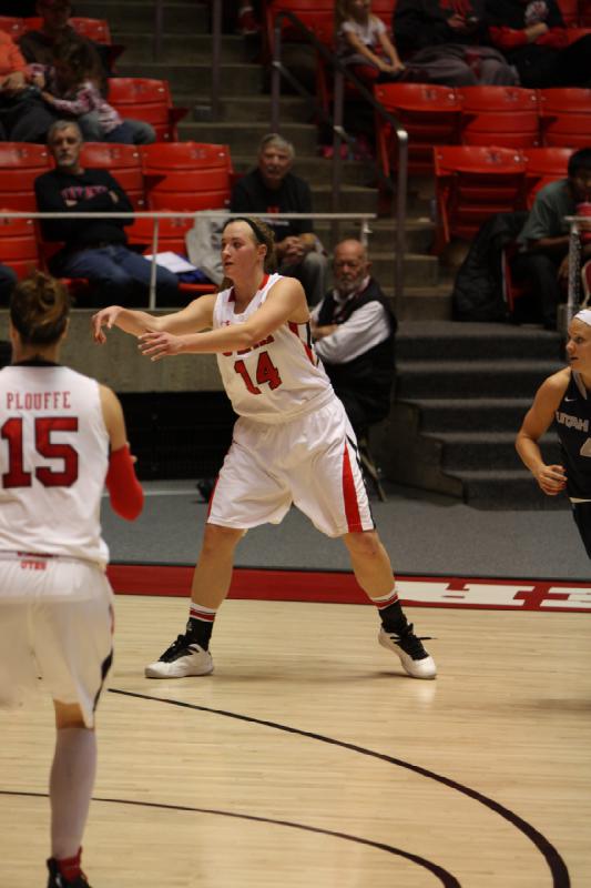 2012-11-27 20:19:13 ** Basketball, Damenbasketball, Michelle Plouffe, Paige Crozon, Utah State, Utah Utes ** 