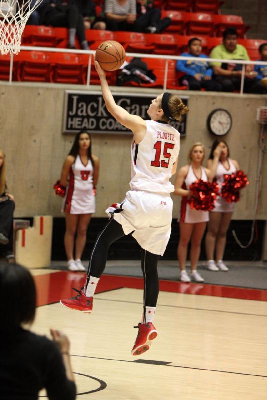 2014-02-16 16:15:48 ** Basketball, Michelle Plouffe, Utah Utes, Washington, Women's Basketball ** 
