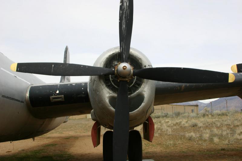 2007-04-01 14:57:08 ** Air Force, Hill AFB, Utah ** Engine of the B-29.