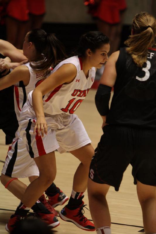 2014-01-10 18:39:01 ** Basketball, Damenbasketball, Danielle Rodriguez, Nakia Arquette, Stanford, Utah Utes ** 