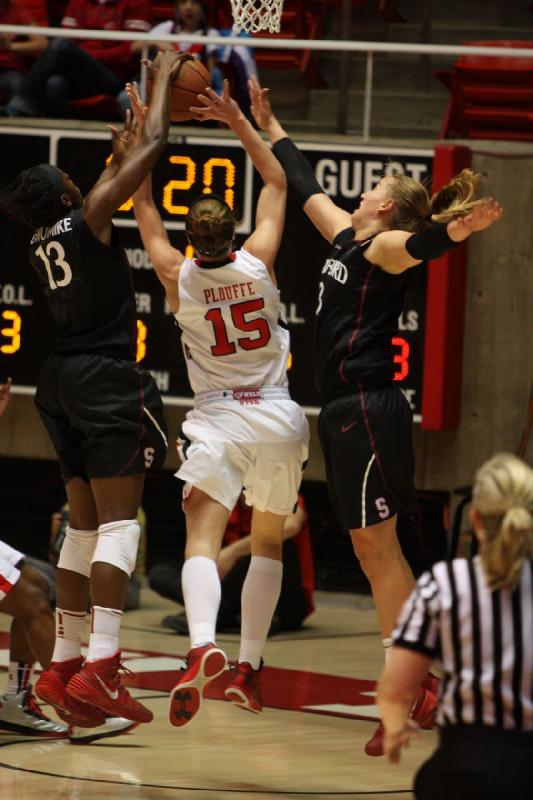 2014-01-10 18:24:57 ** Basketball, Michelle Plouffe, Stanford, Utah Utes, Women's Basketball ** 