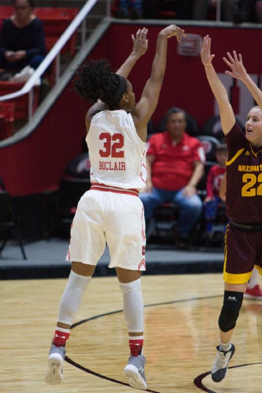 2017-12-31 12:29:37 ** Arizona State, Basketball, Damenbasketball, Tanaeya Boclair, Utah Utes ** 