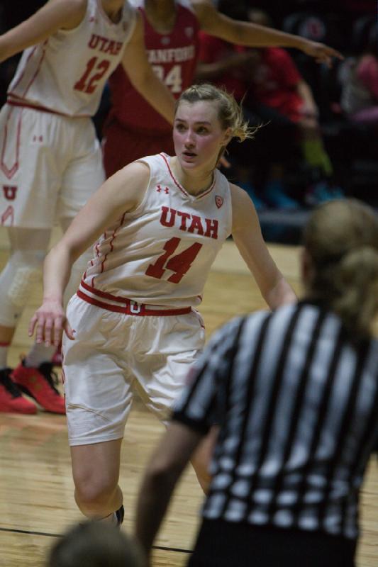 2017-01-13 18:37:31 ** Basketball, Damenbasketball, Emily Potter, Paige Crozon, Stanford, Utah Utes ** 