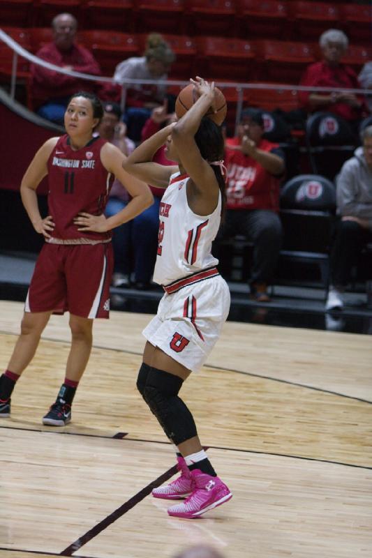 2015-02-15 13:22:50 ** Basketball, Damenbasketball, Tanaeya Boclair, Utah Utes, Washington State ** 