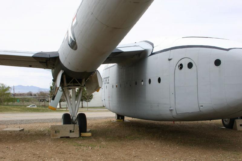 2007-04-01 14:41:48 ** Air Force, Hill AFB, Utah ** Fairchild C-119G 'Flying Boxcar'.