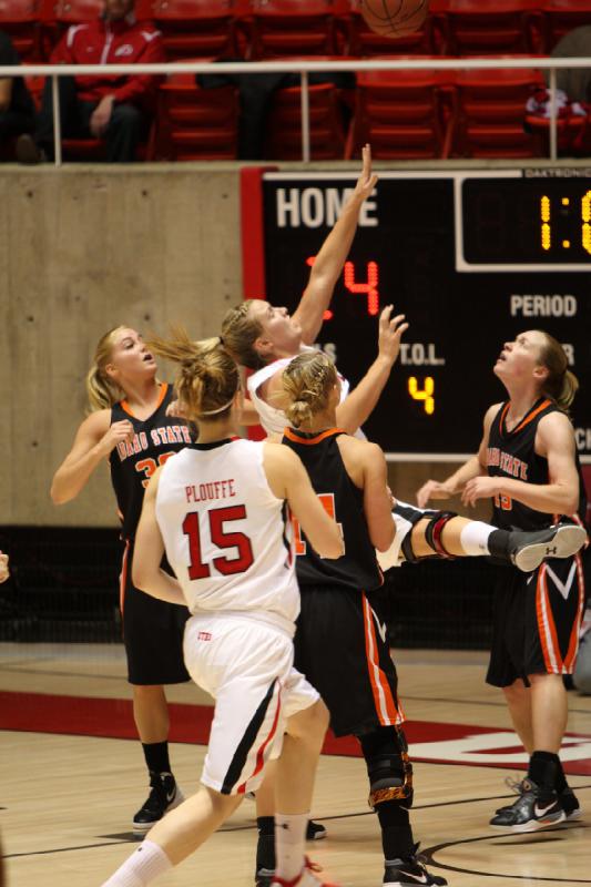 2011-12-06 19:36:55 ** Basketball, Idaho State, Michelle Plouffe, Taryn Wicijowski, Utah Utes, Women's Basketball ** 