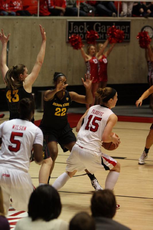 2013-01-20 16:13:34 ** Arizona State, Basketball, Cheyenne Wilson, Michelle Plouffe, Utah Utes, Women's Basketball ** 