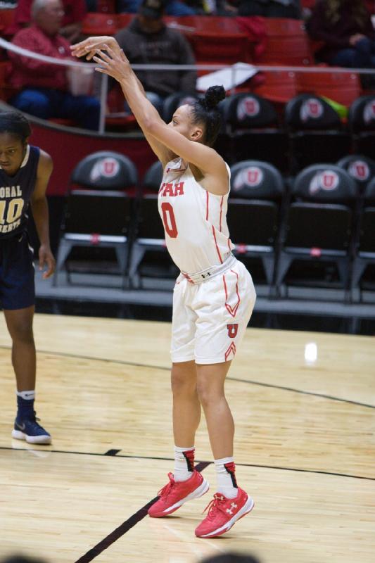 2017-12-21 14:12:41 ** Basketball, Kiana Moore, Oral Roberts, Utah Utes, Women's Basketball ** 