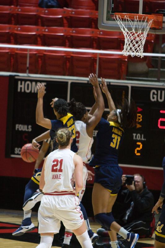 2017-01-15 12:43:52 ** Basketball, Cal, Tanaeya Boclair, Utah Utes, Wendy Anae, Women's Basketball ** 