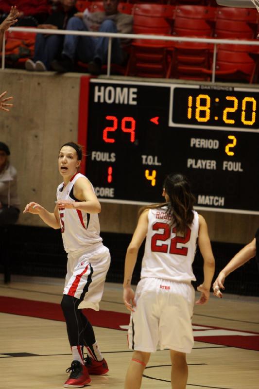 2014-01-26 15:57:54 ** Arizona, Basketball, Damenbasketball, Danielle Rodriguez, Michelle Plouffe, Utah Utes ** 