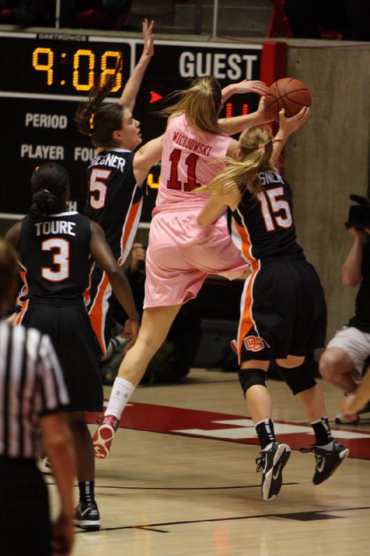 2013-02-10 13:23:18 ** Basketball, Oregon State, Taryn Wicijowski, Utah Utes, Women's Basketball ** 