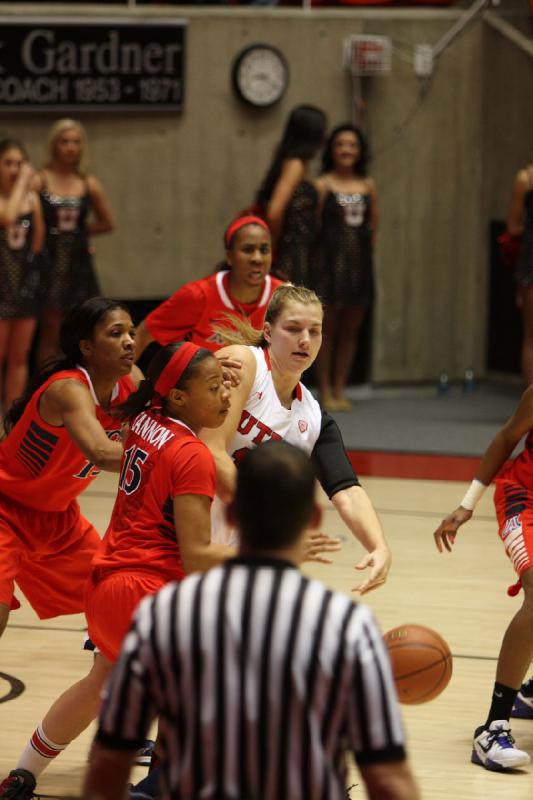 2013-01-18 20:18:16 ** Arizona, Basketball, Damenbasketball, Taryn Wicijowski, Utah Utes ** 