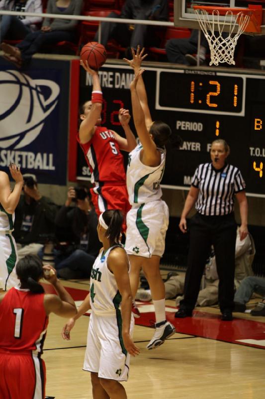 2011-03-19 17:09:06 ** Basketball, Janita Badon, Michelle Harrison, Notre Dame, Utah Utes, Women's Basketball ** 