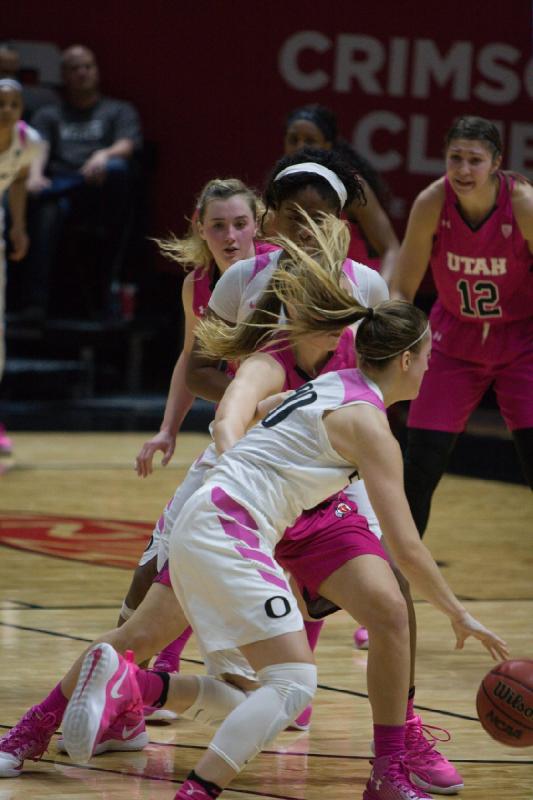 2017-02-17 19:22:06 ** Basketball, Emily Potter, Oregon, Paige Crozon, Utah Utes, Women's Basketball ** 