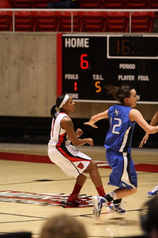 2011-01-05 19:10:25 ** Air Force, Basketball, Janita Badon, Utah Utes, Women's Basketball ** 